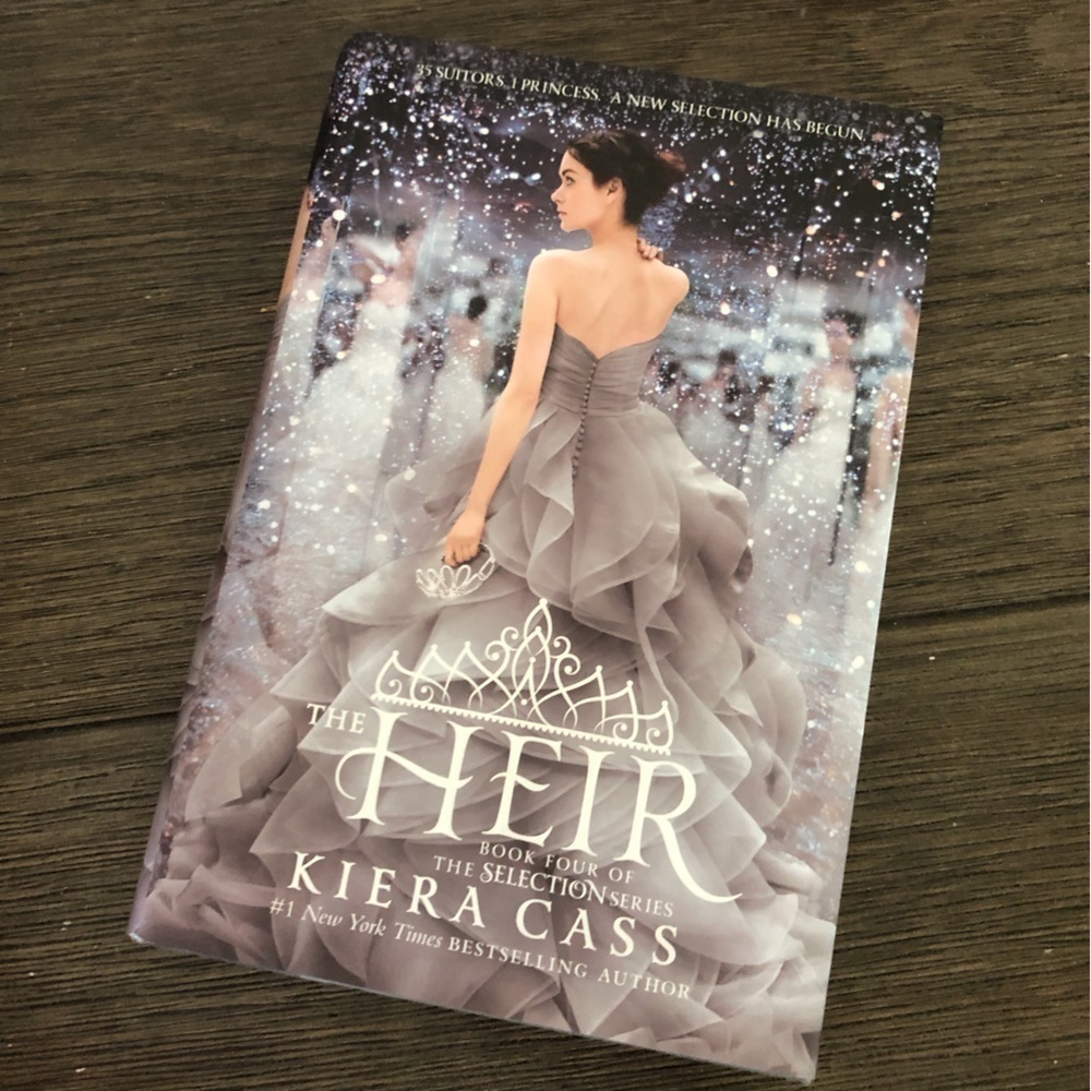 The Selection Series: The Heir by: Kiera Cass hardback book